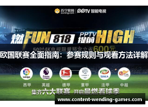 欧国联赛全面指南：参赛规则与观看方法详解